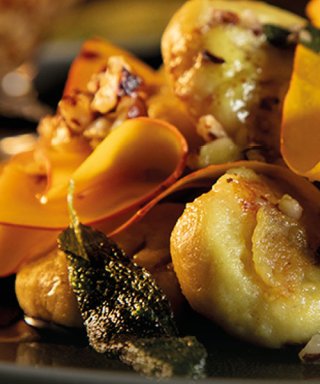 Gnocchi mit Kürbiskernöl und Liebe