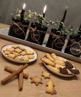 Spritzgebäck und Zimtsterne