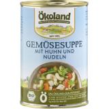 Gemüsesuppe mit Huhn