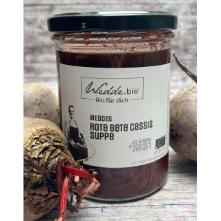 Rote Bete Cassis Suppe