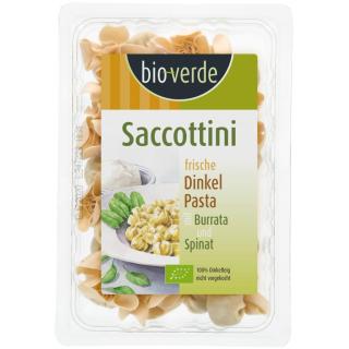 Dinkel Saccottini m. Burrata/Spinat