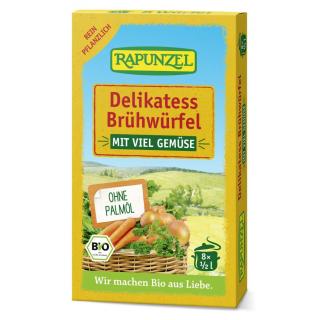 Delikatess Gemüse-Brühwürfel mit viel Gemüse