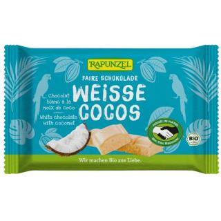 Weiße Schokolade mit Kokosstückchen HIH