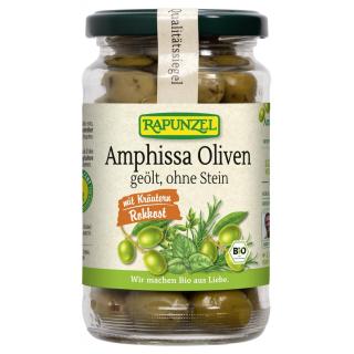 Amphissa Oliven mit Kräutern, ohne Stein geölt