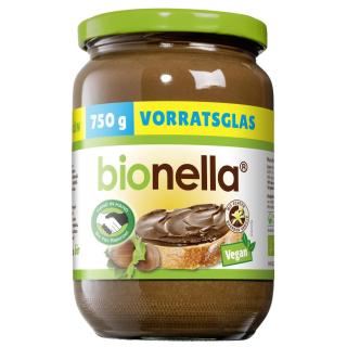 bionella Nussnougat-Creme vegan HIH