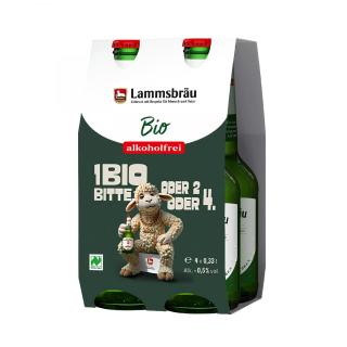 Lammsbräu Bio alkoholfrei 4-Pack