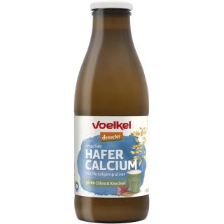 Frischer Hafer Drink mit calciumreicher Rotalge