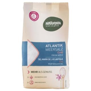 Atlantik Meersalz, grob für die Mühle