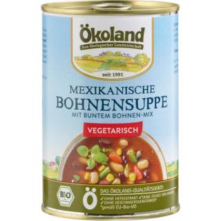 Mexikanische Bohnensuppe vegetarisch