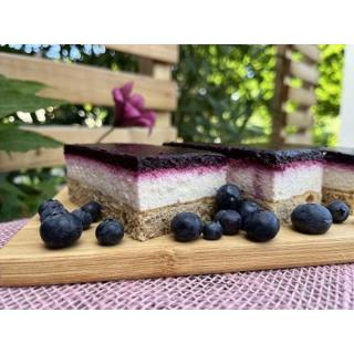 Blaubeer-Joghurtschnitte