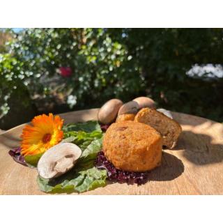 Champignon-Bratling - pikant