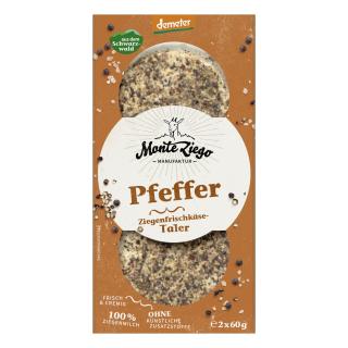 Ziegenfrischkäse Doppeltaler Pfeffer