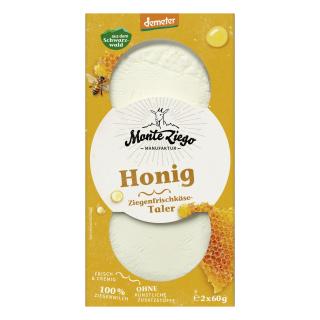 Ziegenfrischkäse Taler Honig