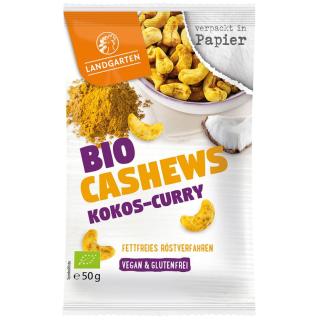 Kokos-Curry Cashews