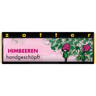 Handgeschöpfte Schoko Mini Himbeeren, im Verkaufsd
