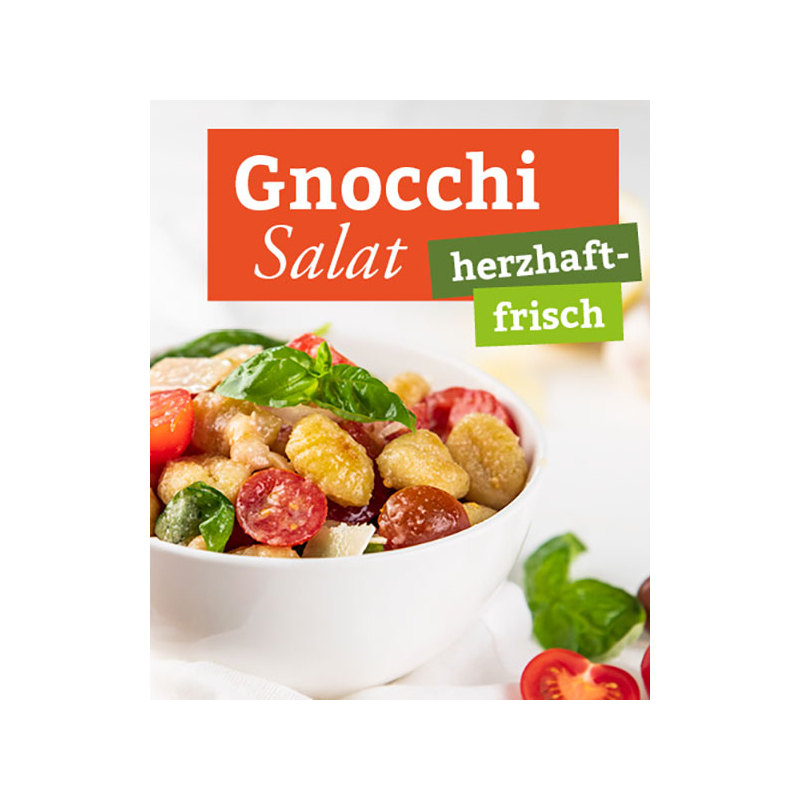 Gnocchi-Salat (mit Tomaten)