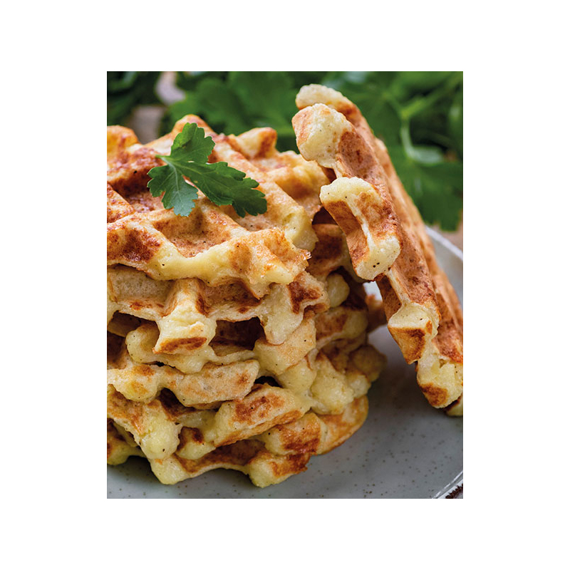 Herzhafte Kartoffelwaffeln