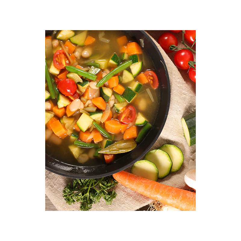 Minestrone + Gemüsebrühe