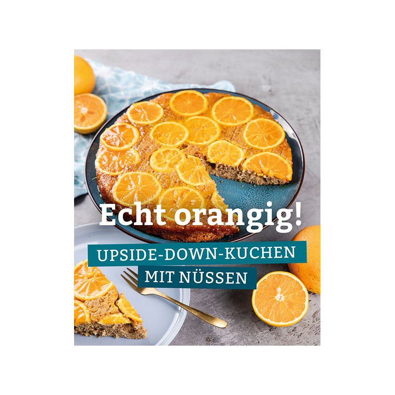 Upside-Down-Orangenkuchen