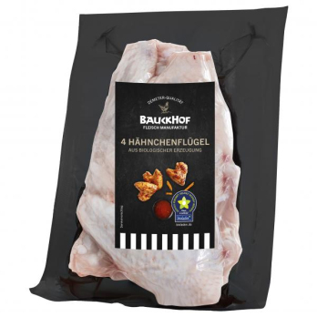 b*Hähnchenflügel 4er
