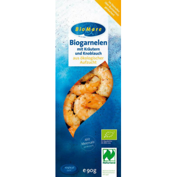 Kräuter- Garnelen mit Knoblauch