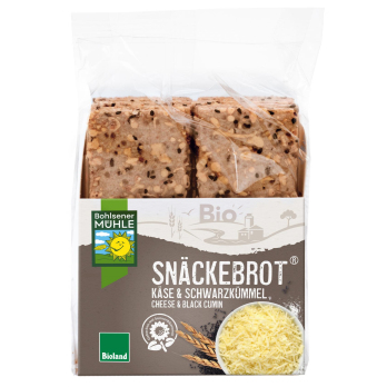 Schwarzkümmel & Käse Snäckebrot