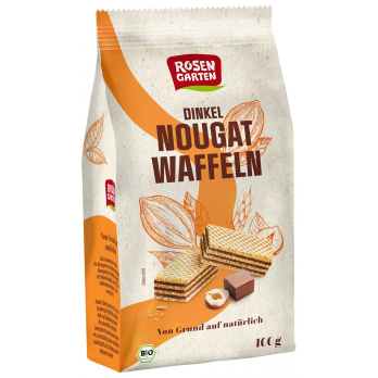 Dinkel Nougat Waffeln