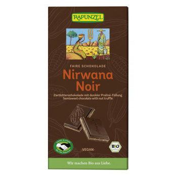Nirwana Noir 55% mit dunkler Praliné-Füllung HIH