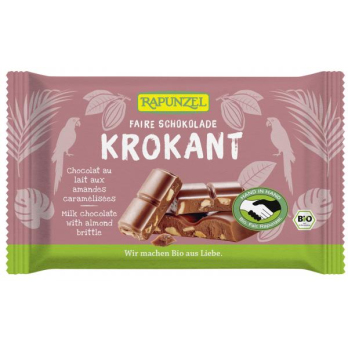 Vollmilch Schokolade mit Mandelkrokant HIH