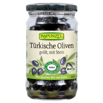 Oliven schwarz, mit Stein geölt, Projekt