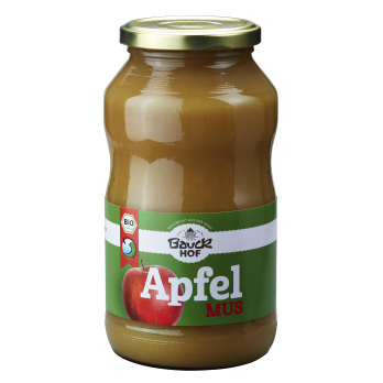 Apfelmus gesüßt