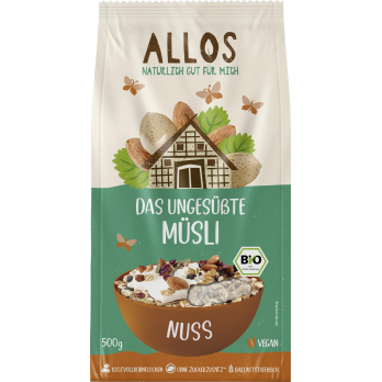 Ungesüßte Nuss-Müsli
