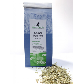 Hafertee grün, geschnitten
