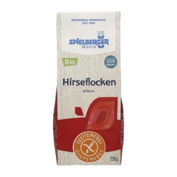 Glutenfreie Hirseflocken