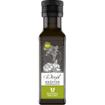 Kräuter Knoblauch Würzöl