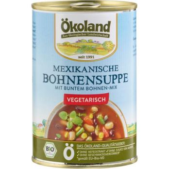 Mexikanische Bohnensuppe vegetarisch