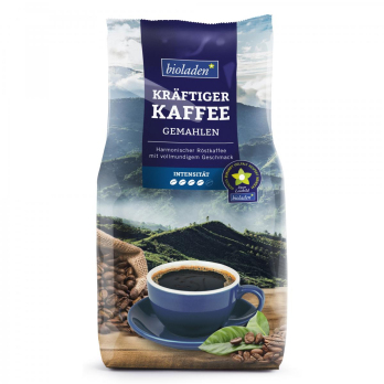 Kaffee kräftig, gemahlen