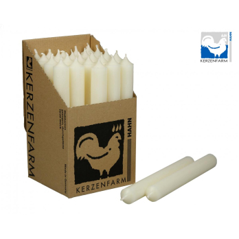 Stabkerze elfenbein