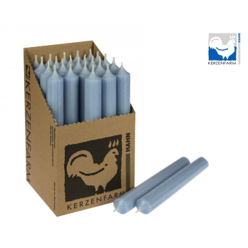 Stabkerze taubenblau