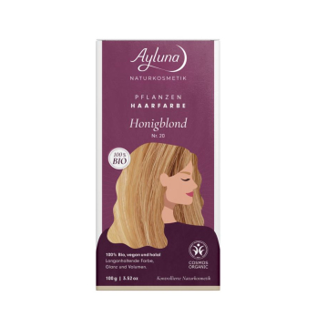 Pflanzenhaarfarbe Honigblond