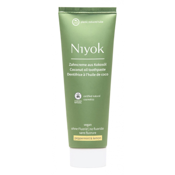 Niyok - Zahncreme Pfefferminze & Zitrone
