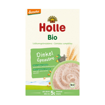 Vollkorngetreidebrei Dinkel