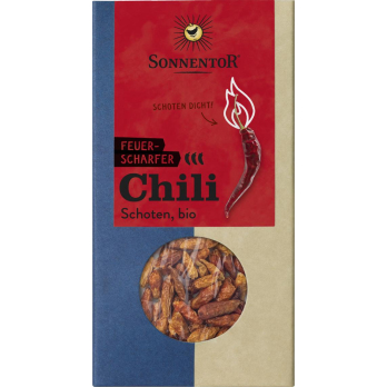 Chili feuerscharf Schoten
