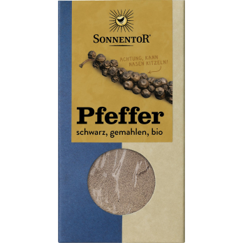Pfeffer schwarz gemahlen