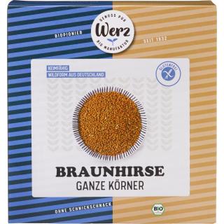 Braunhirse, ganze Körner