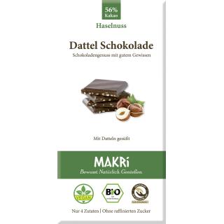 Dattel Schokolade - Haselnuss 56%