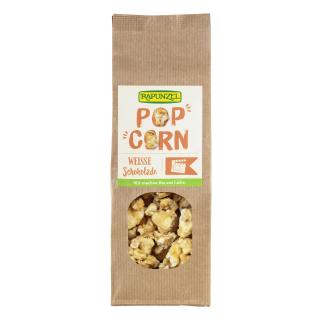 Popcorn mit weißer Schokolade