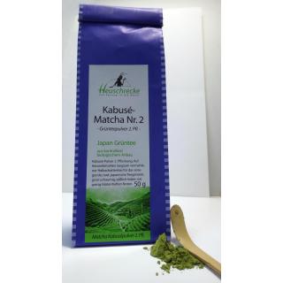 Matcha Kabusé Nr.2 Halbschatten- Grünteepulver