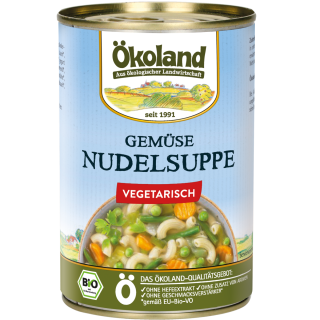 Gemüse-Nudelsuppe