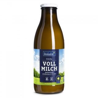 Vollmilch in der Flasche, mind. 3,7 % Fett